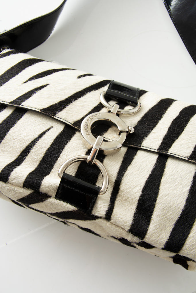 Dolce and Gabbana Zebra Handbag - irvrsbl
