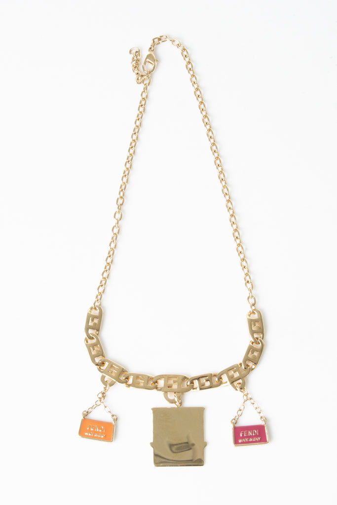Fendi Baguette Bag Necklace - irvrsbl