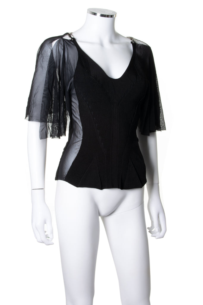 Jean Paul Gaultier Sheer Top - irvrsbl