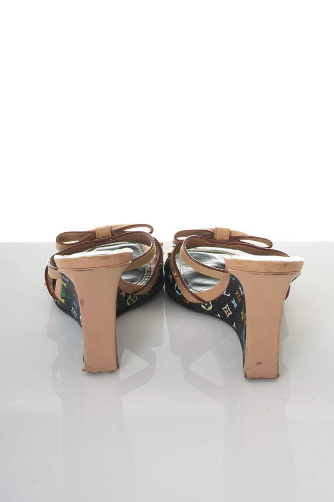 Louis Vuitton Multicolore Monogram Wedge 38.5 - irvrsbl