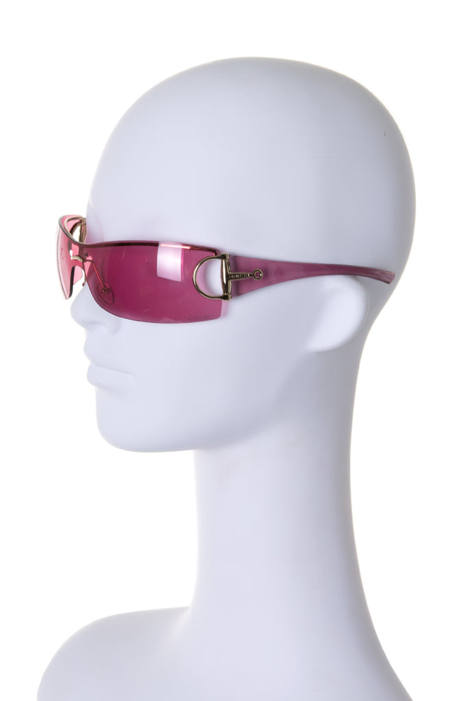 GucciPink Rimless Sunglasses- irvrsbl