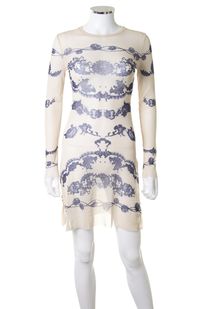 Jean Paul GaultierTattoo Print Dress- irvrsbl
