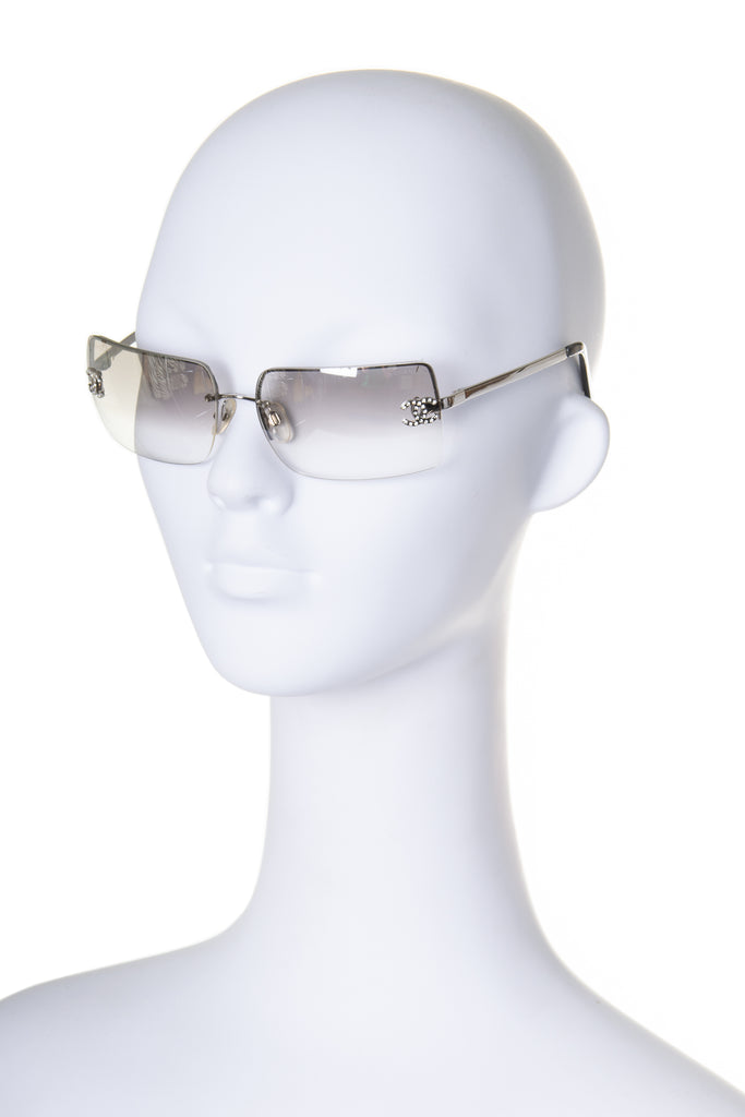 Chanel Diamanté  Sunglasses - irvrsbl