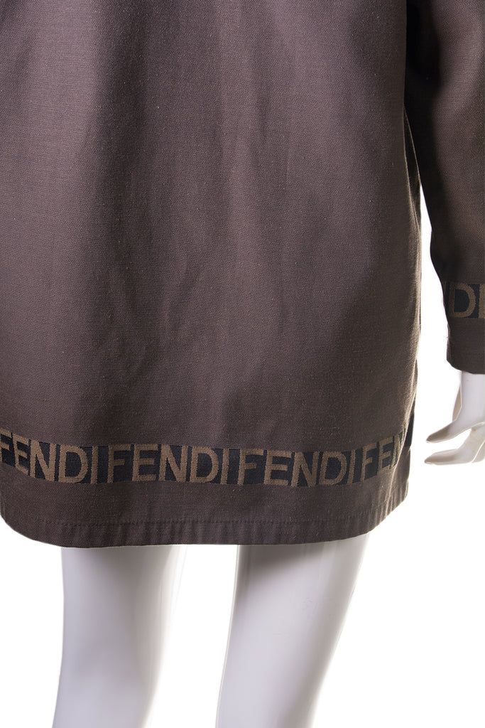 Fendi Logo Jacket - irvrsbl