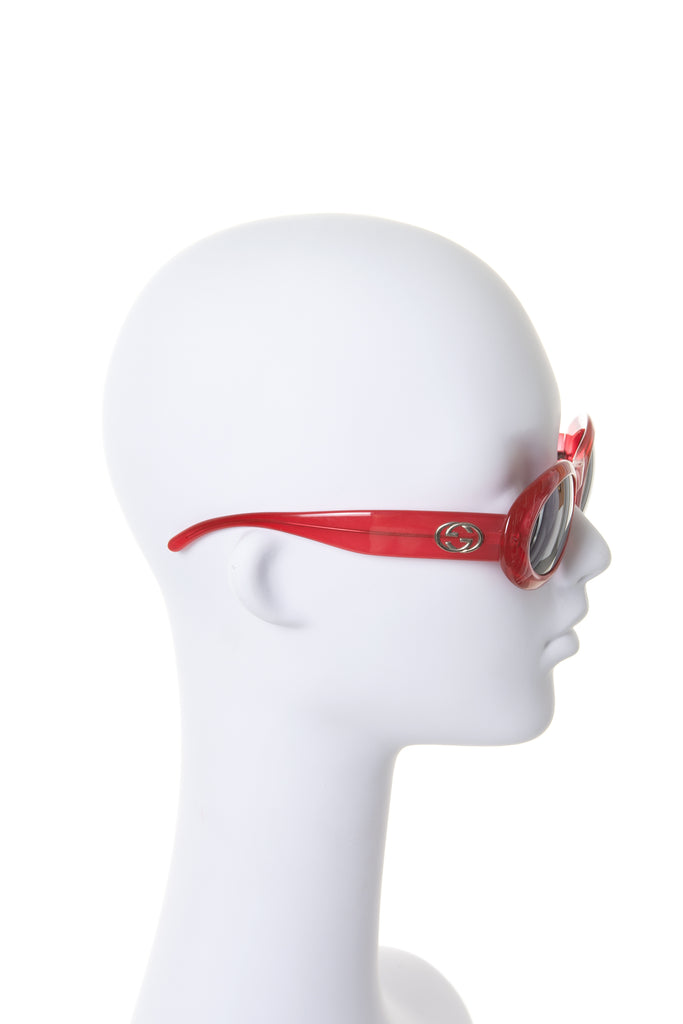 Gucci Cherry Red Sunglasses - irvrsbl