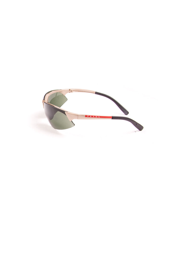 Prada SPS03A Wraparound Sunglasses - irvrsbl