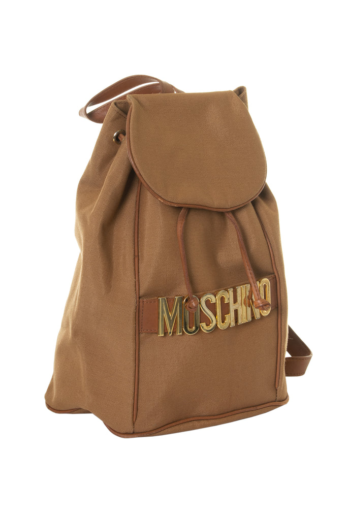 Moschino Canvas Backpack - irvrsbl