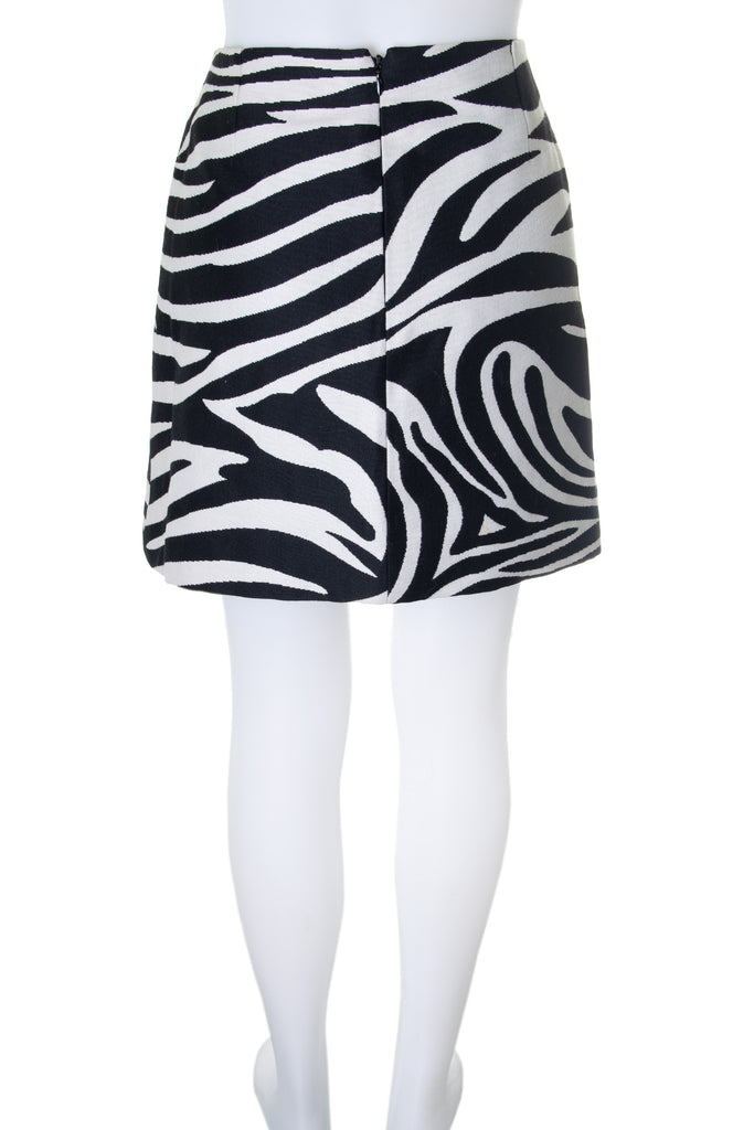 Celine Zebra Skirt - irvrsbl