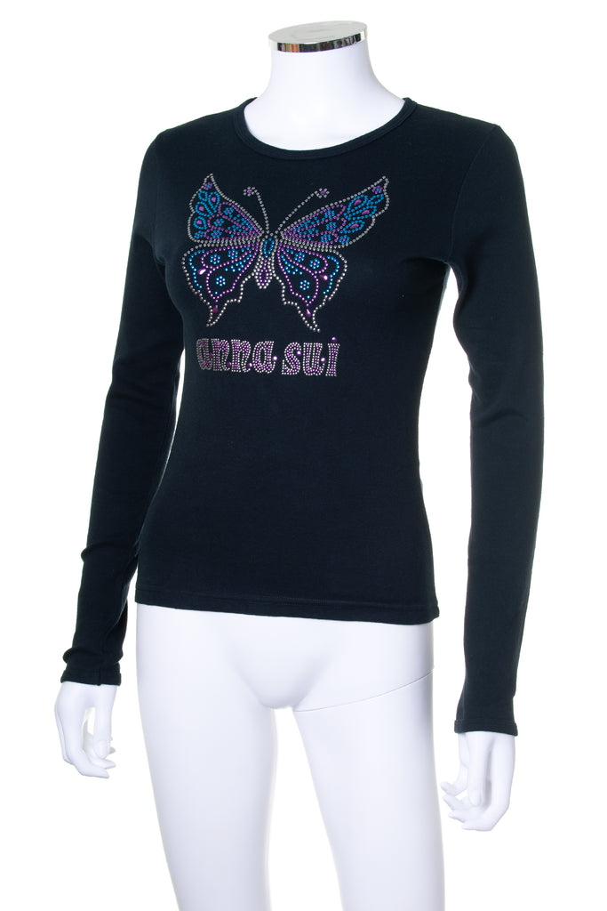 Anna SuiButterfly Top- irvrsbl