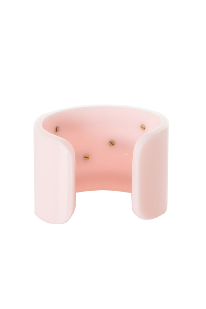 Fendi Pink Logo Cuff - irvrsbl