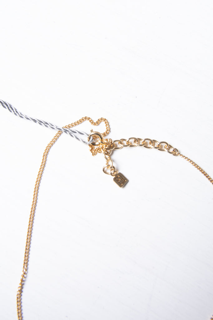 Fendi Nameplate Necklace - irvrsbl