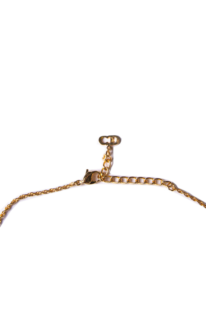 Christian Dior Logo Necklace - irvrsbl