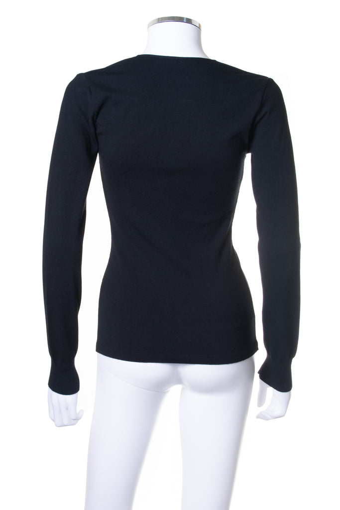 Dolce and GabbanaLaceup Long Sleeve Top- irvrsbl