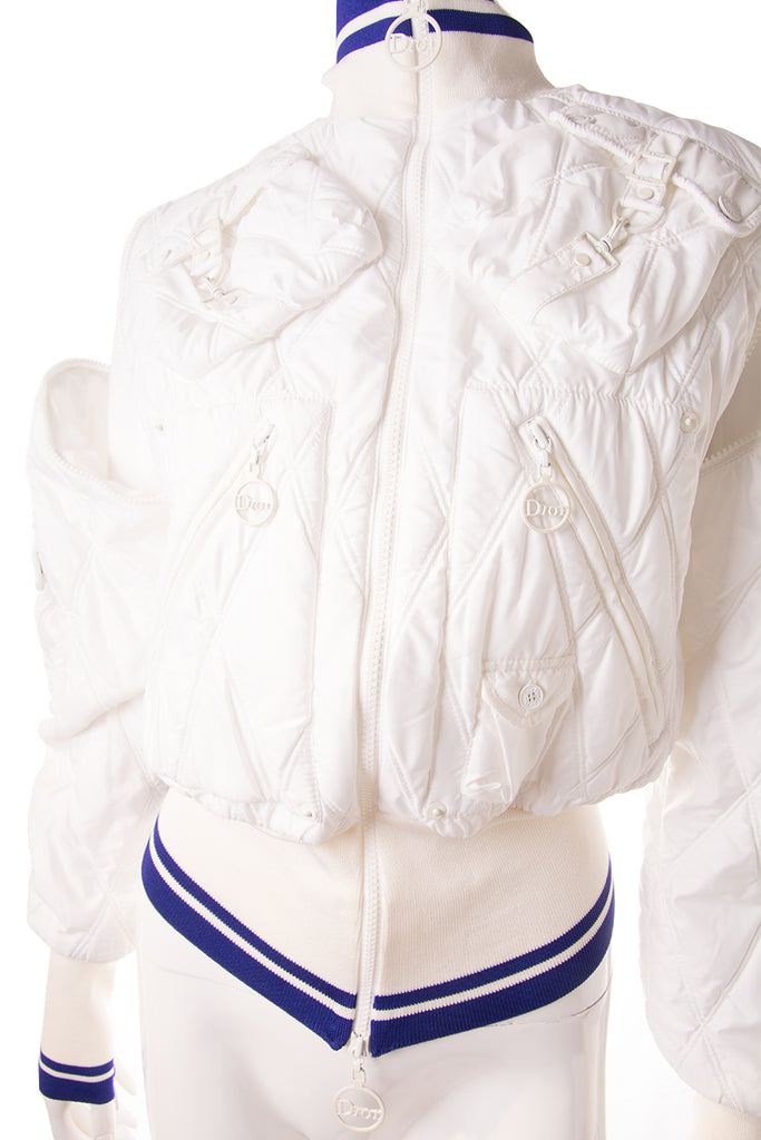 Christian Dior Bomber Jacket with Removable Sleeves - irvrsbl