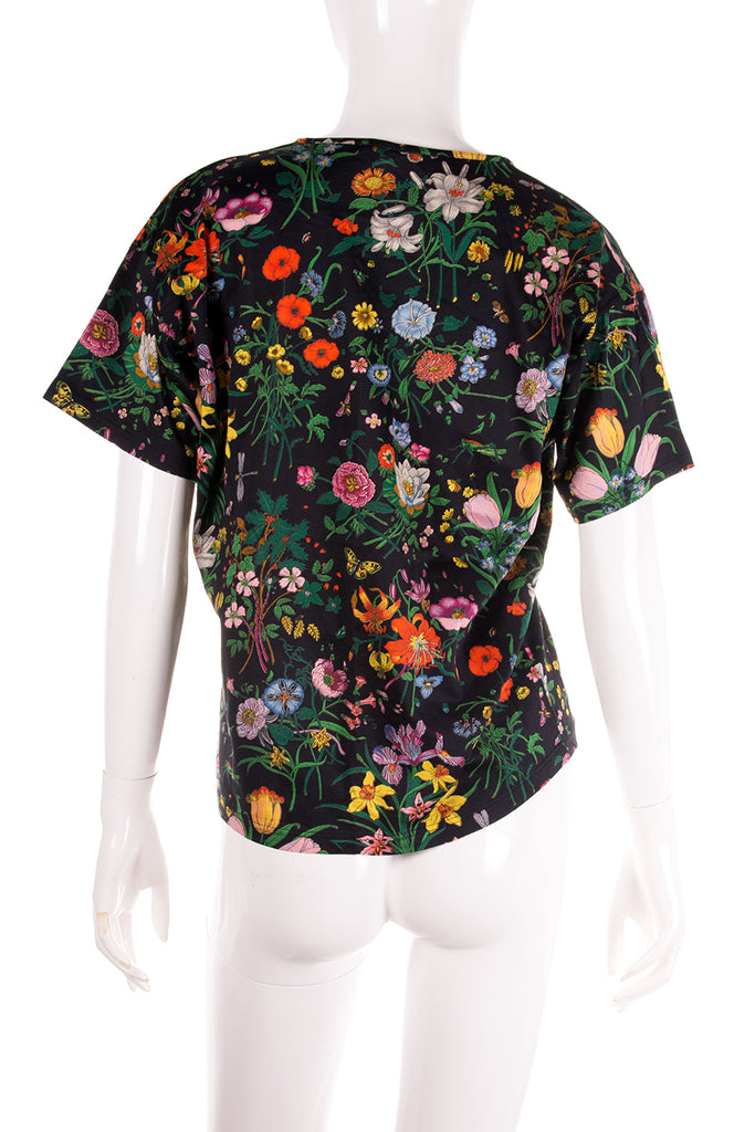 Gucci Vito Accornero Flora Print Shirt - irvrsbl