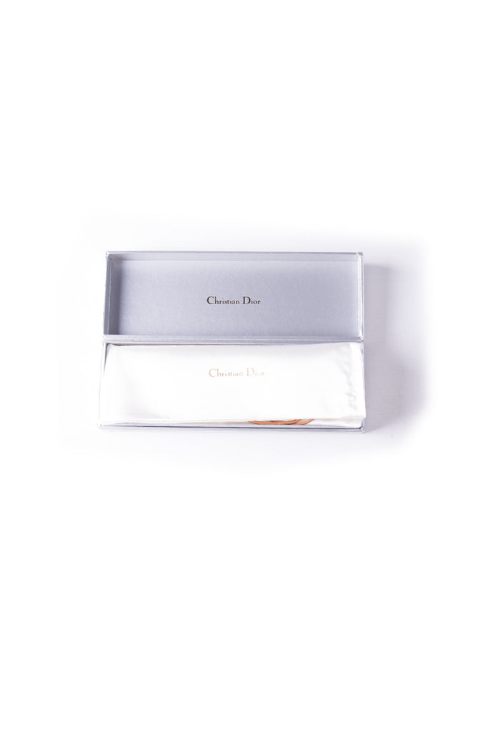 Christian Dior CD Leather Necklace - irvrsbl