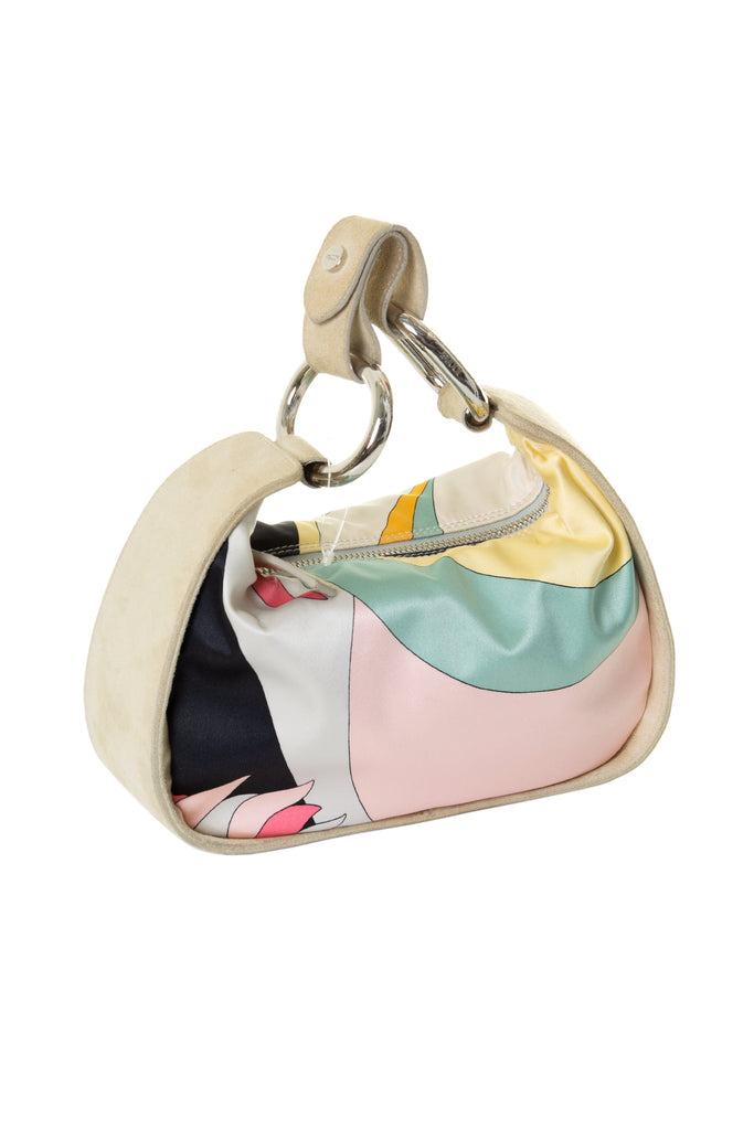 Emilio Pucci Satin and Suede Bag - irvrsbl