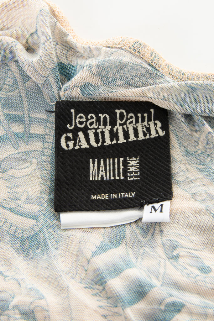 Jean Paul Gaultier Two Piece Wrap Top - irvrsbl