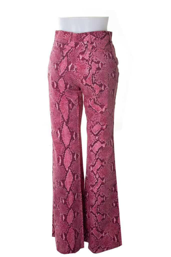 Gucci Tom Ford Pink Snakeskin Pants - irvrsbl