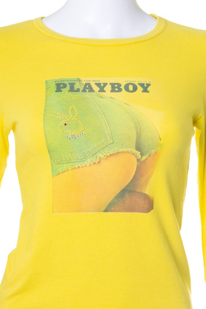 PlayboyPhoto Print Tshirt- irvrsbl