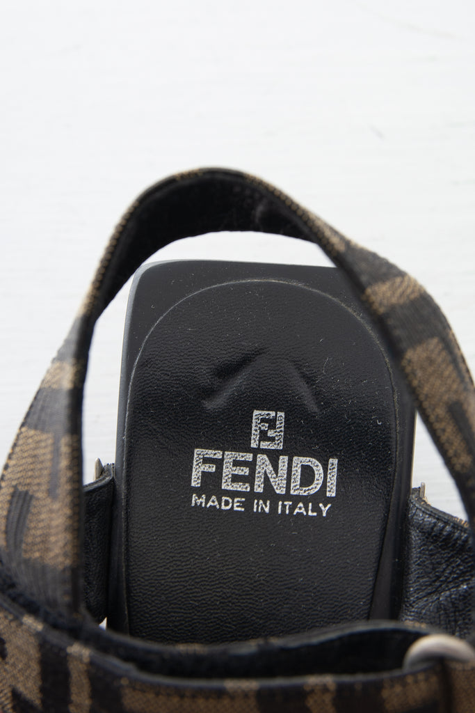 Fendi Monogram Sandal - irvrsbl