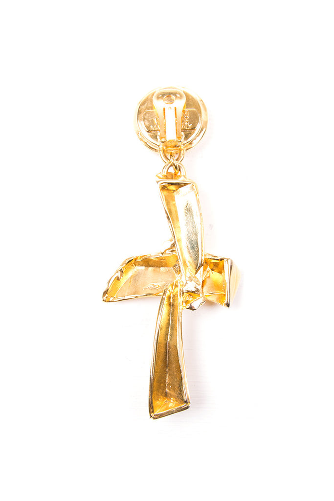 Versace Crucifix Earrings - irvrsbl
