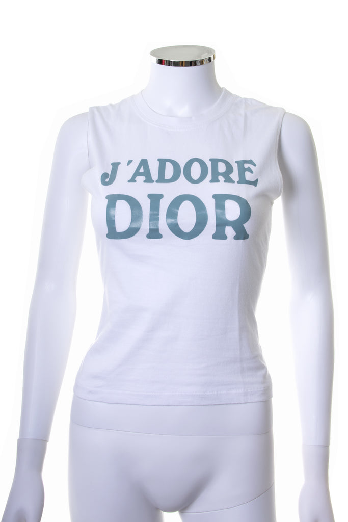 Christian Dior J'Adore Dior Tank Top - irvrsbl