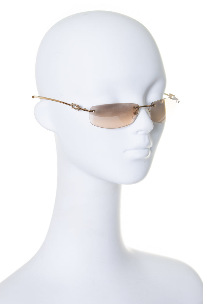GucciCrystal G Sunglasses- irvrsbl