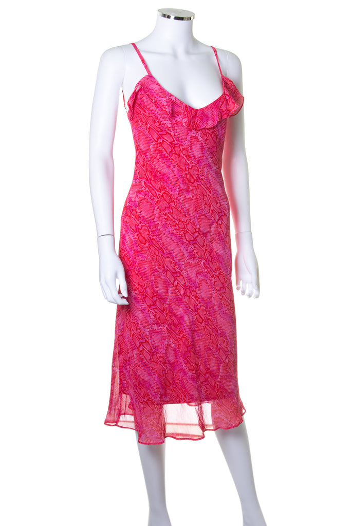 Betsey Johnson Python Print Dress - irvrsbl