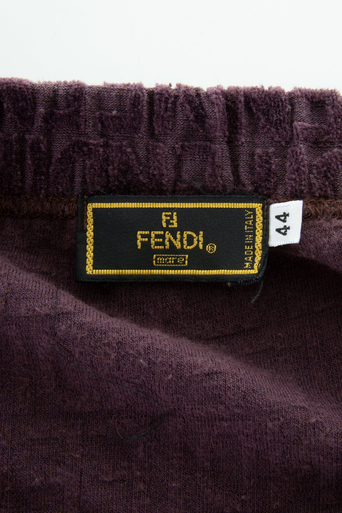 Fendi Monogram Skirt in Purple - irvrsbl