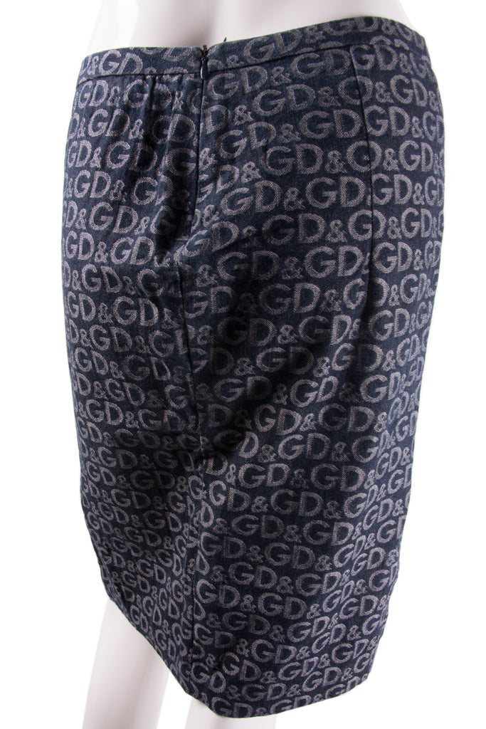 Dolce and Gabbana D&G Logo Skirt - irvrsbl