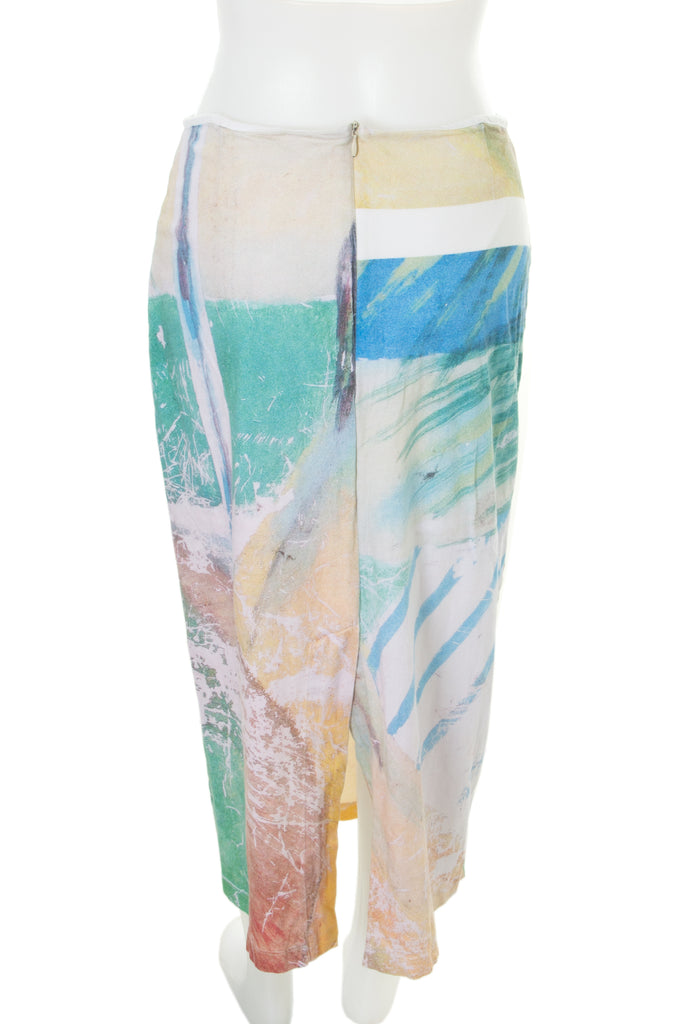 Sonia Rykiel Abstract Print Skirt - irvrsbl