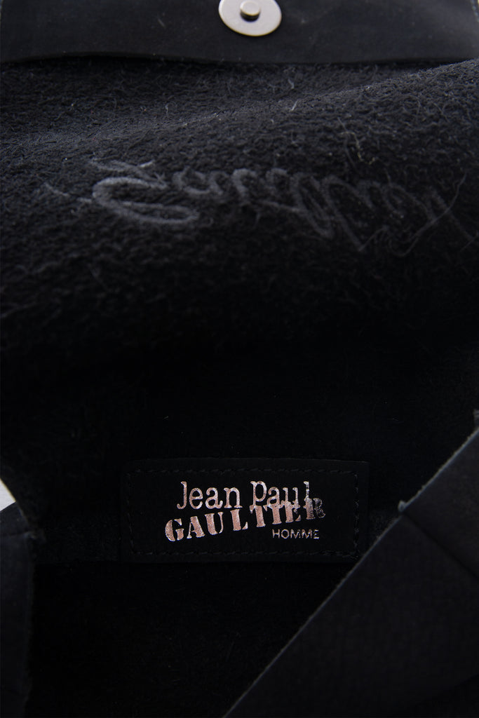 Jean Paul Gaultier Suede Gaultier Messenger Bag - irvrsbl