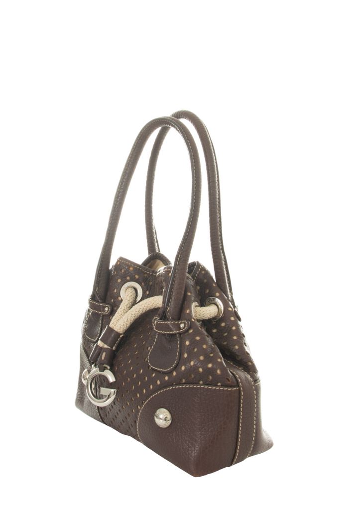 Dolce and GabbanaPerforated Leather Bag- irvrsbl