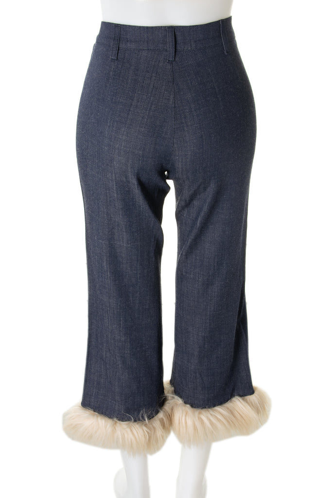 Moschino Furry Jeans - irvrsbl