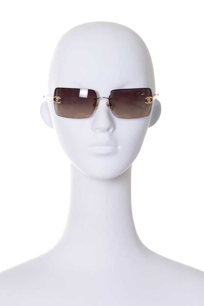 Chanel Swarovski Sunglasses - irvrsbl