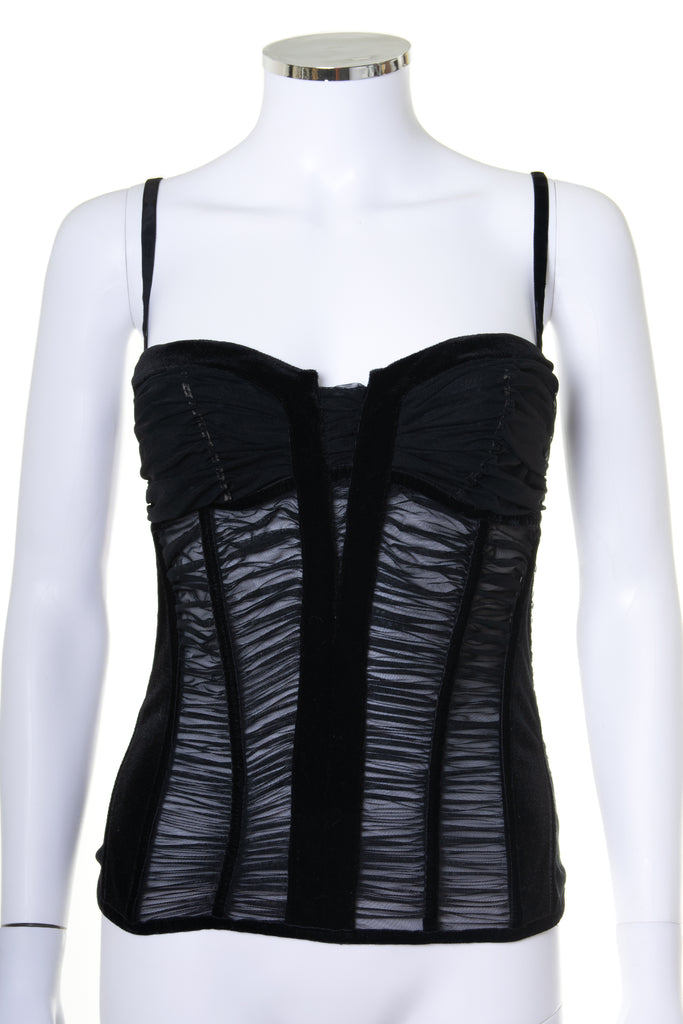 La Perla Ruched Corset - irvrsbl