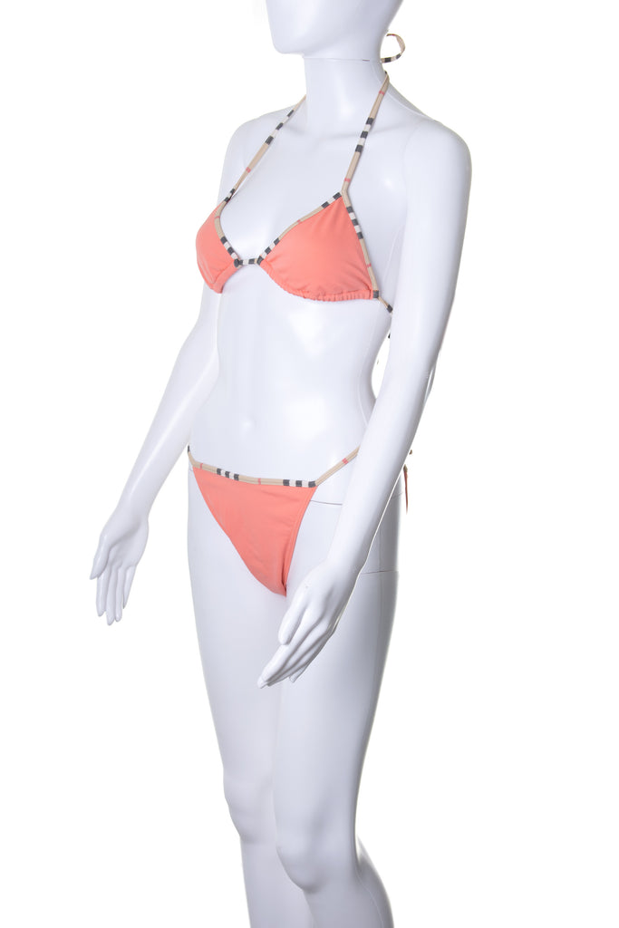 Burberry Coral Nova Check Bikini - irvrsbl