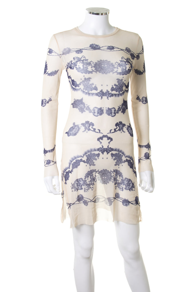 Jean Paul Gaultier Tattoo Print Dress - irvrsbl