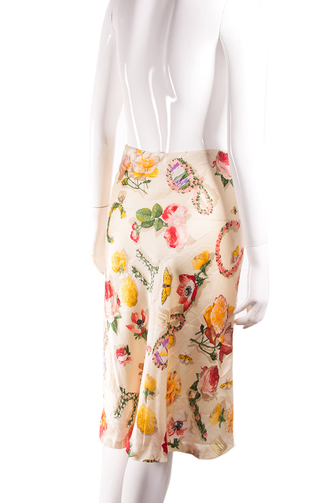 Gucci Tom Ford Silk Skirt - irvrsbl