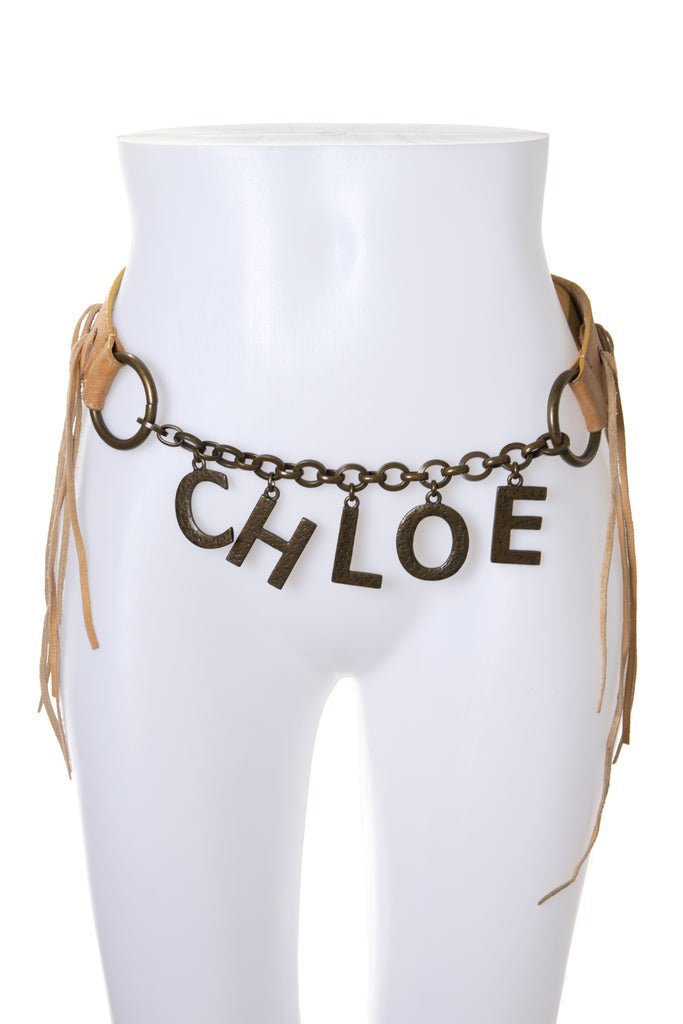 Chloe Spellout Belt - irvrsbl