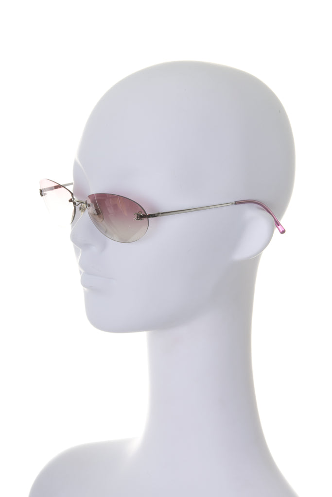 Chanel Cc Rimless Sunglasses - irvrsbl