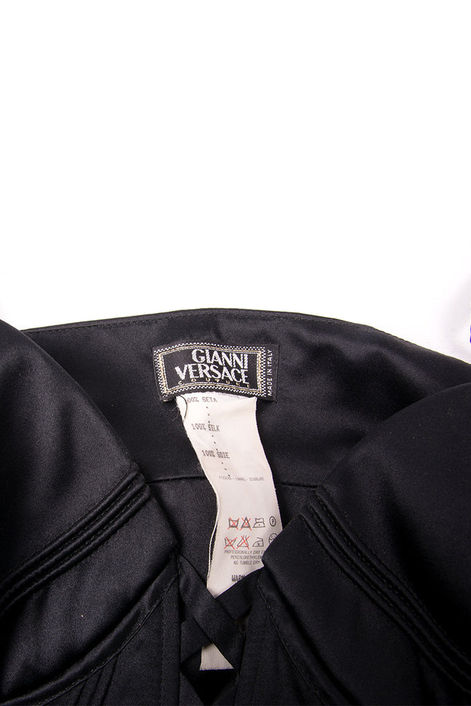 Versace Silk Corset Top - irvrsbl