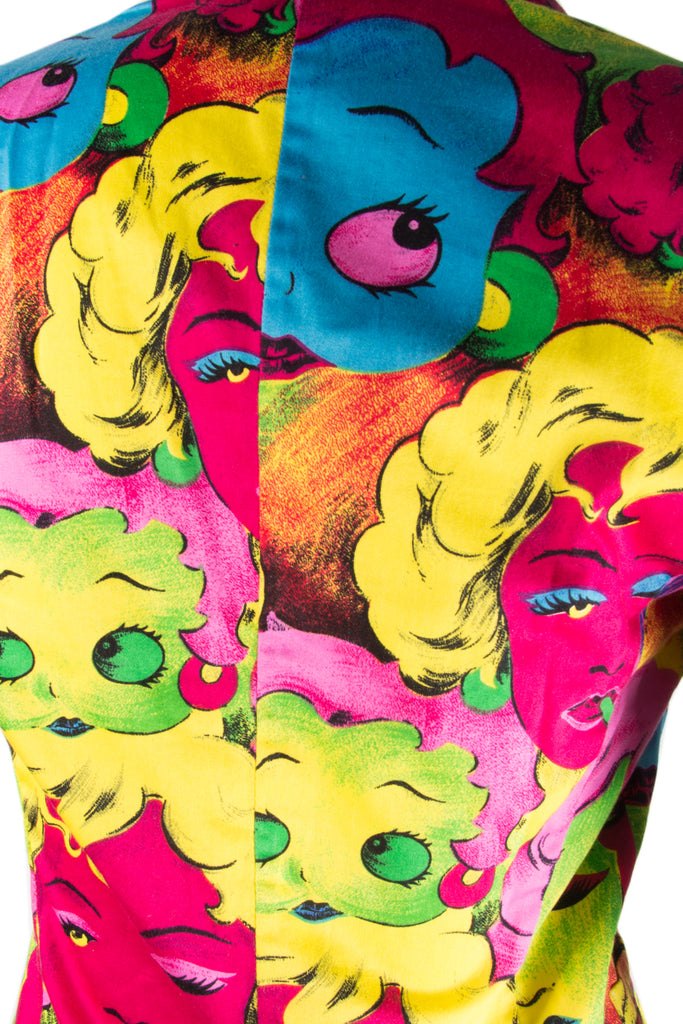 Versace Betty Boop Print Jacket - irvrsbl