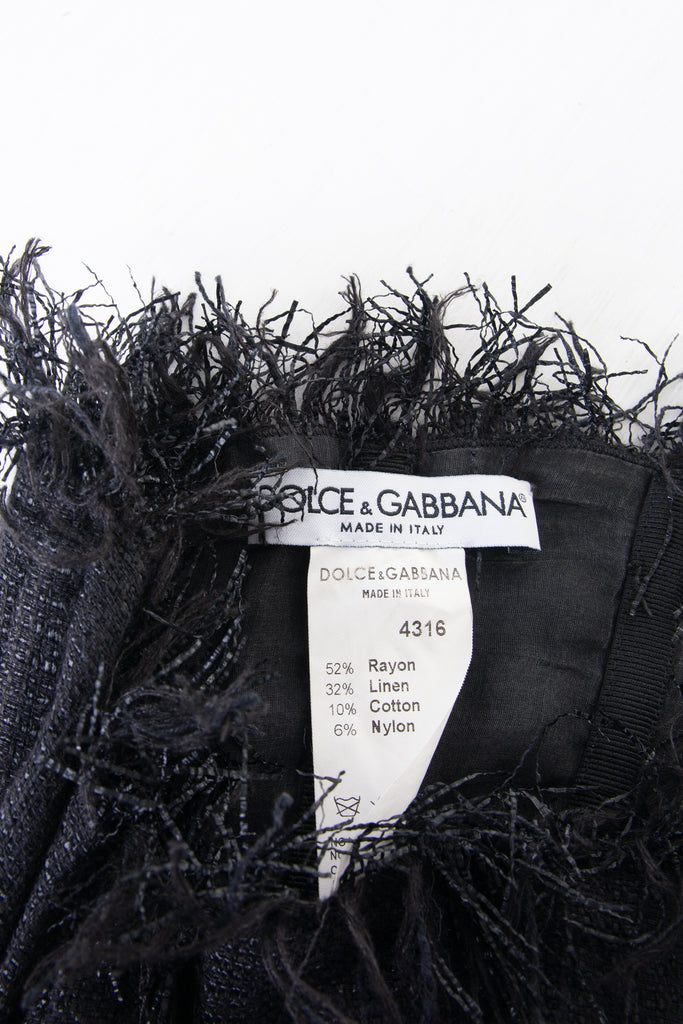 Dolce and Gabbana Fringed Corset - irvrsbl