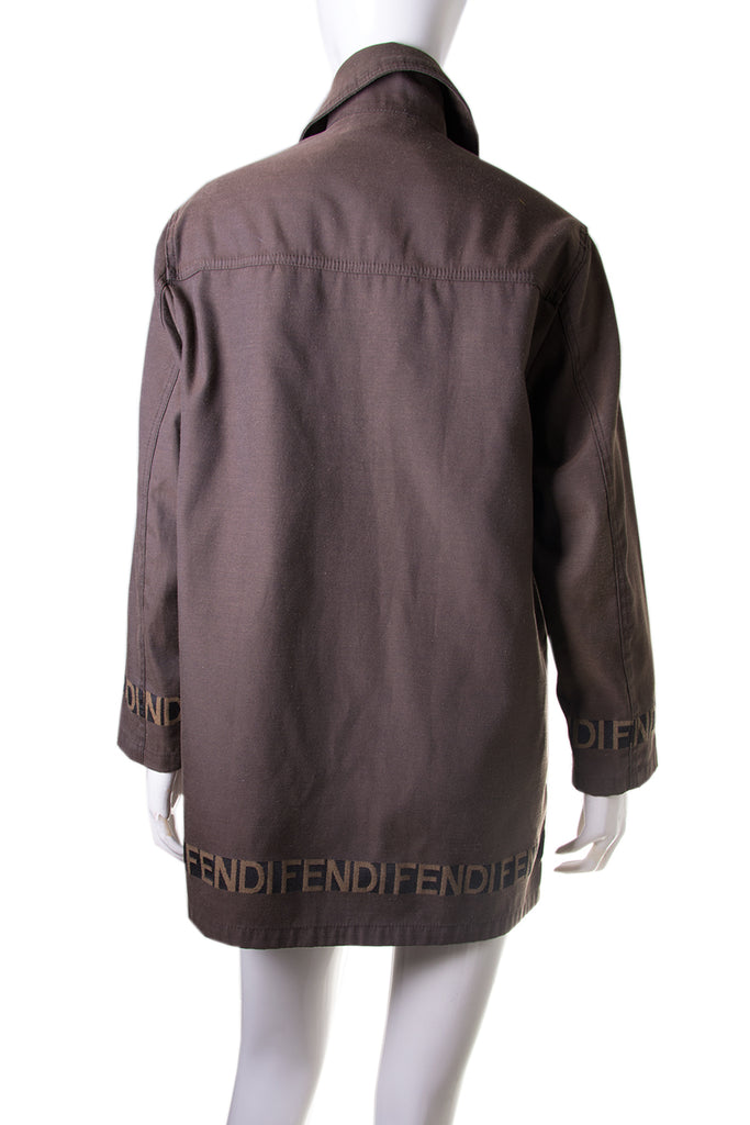 Fendi Logo Jacket - irvrsbl