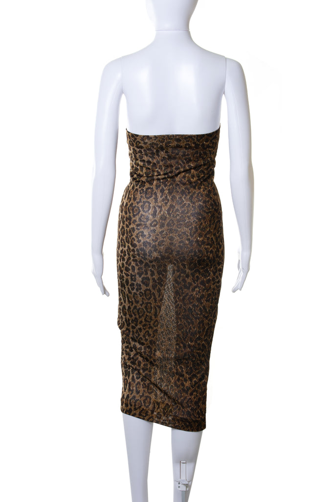 Dolce and Gabbana Glitter Tube Dress - irvrsbl