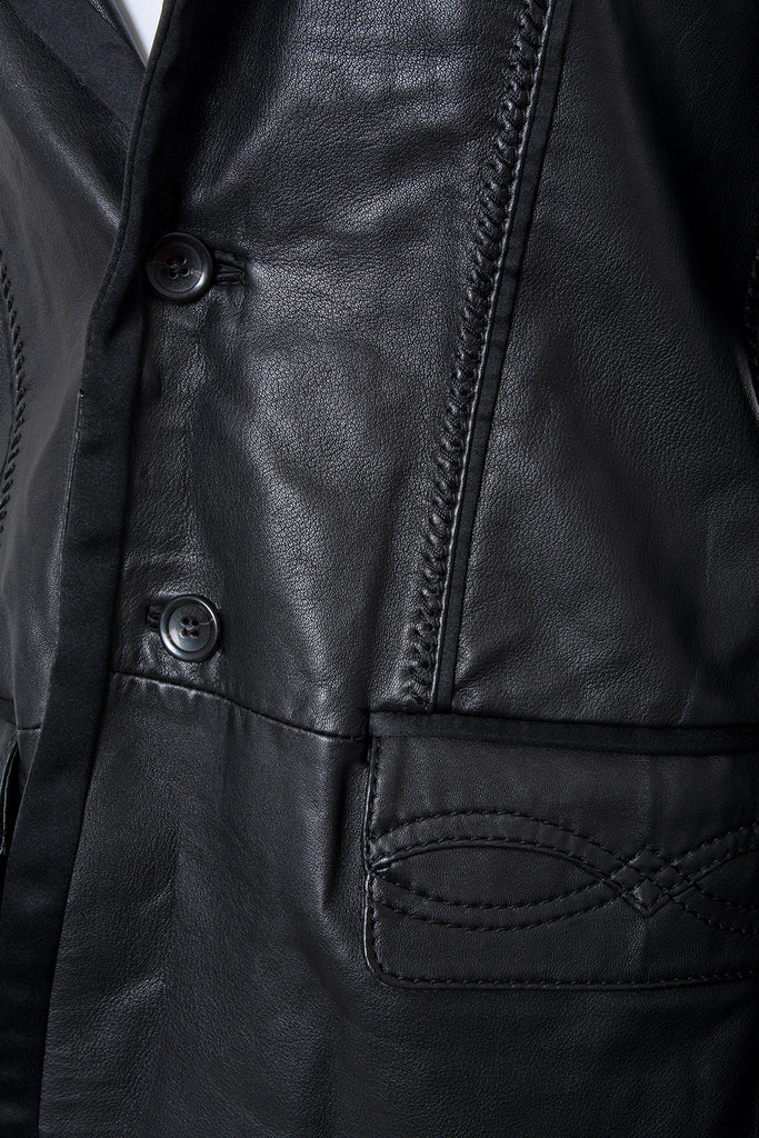 Roberto Cavalli Leather Blazer - irvrsbl