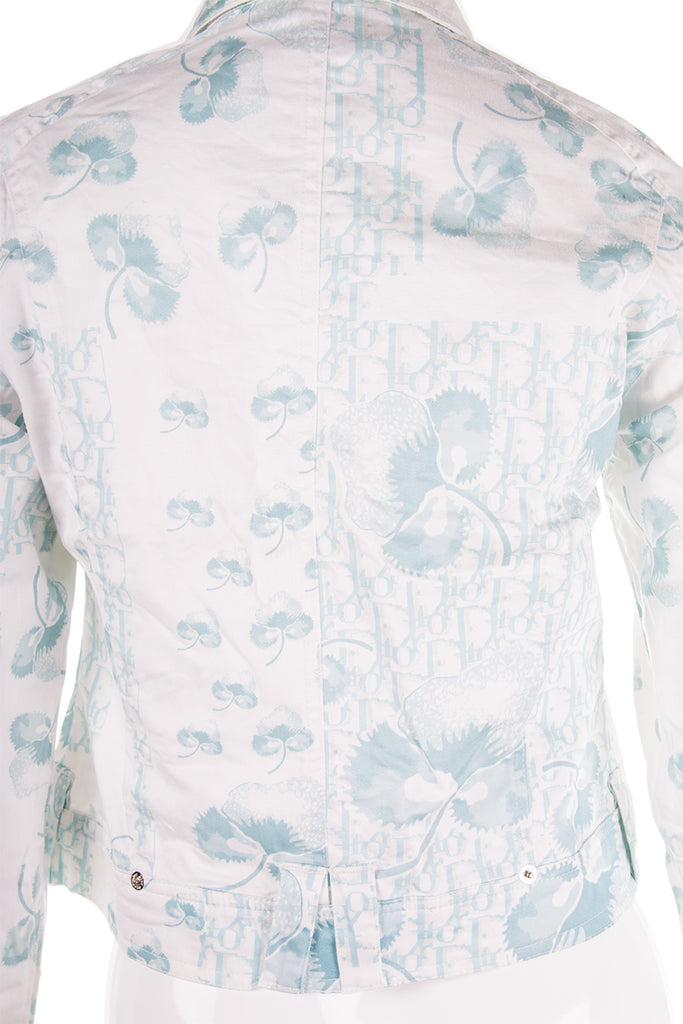 Christian Dior Cotton Monogram Print Jacket - irvrsbl
