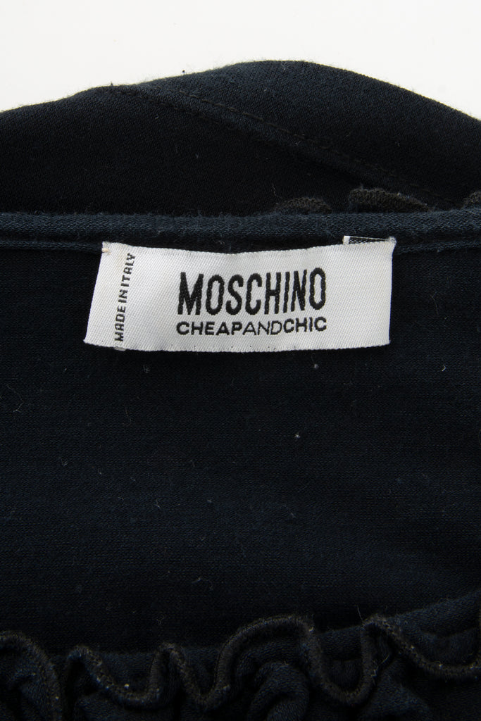 Moschino'Be Wise Tell Lies' Tank- irvrsbl